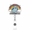 Unisex ID Name Cards Holders Retractable Badge Reel Cartoon Hospital Medical Icons Lovely Nurse Doctor Clip Brooches Keychains