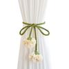 Modische Blumenform Vorhang Raffhalter Elastisches Band Fenster Vorhang Schnallen Wohnzimmer Kinderzimmer Verstellbare Vorhang Seilhalter