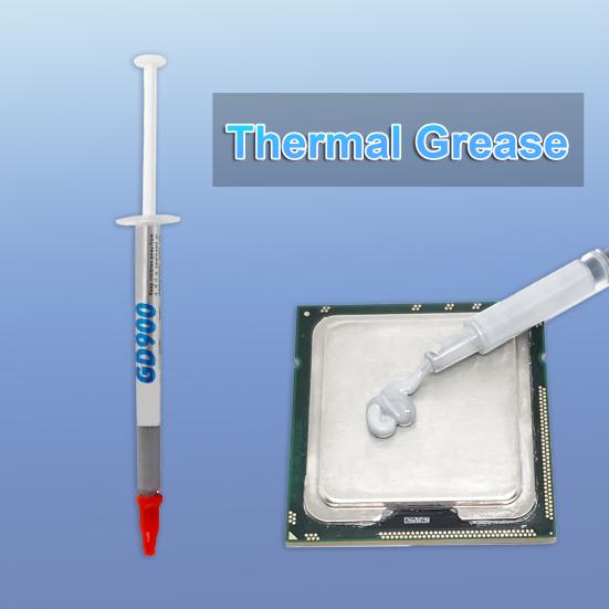 3Pcs GD900 Thermal Paste Effective Low Consistency Compound CPU 4.8WM-K Cooling Grease for Motherboard
