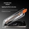 Anti-Peep Tempered Film for Apple 15 Pro Max and iPhone 16 Pro - Dust-Free, Easy Application