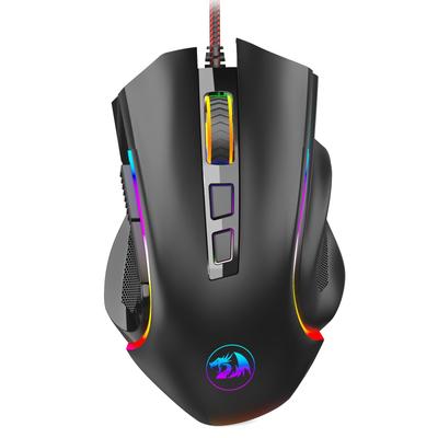 Ratón Gaming con Cable Redragon Negro 7200 3212 Sensor PAW M602A-RGB, DPI,