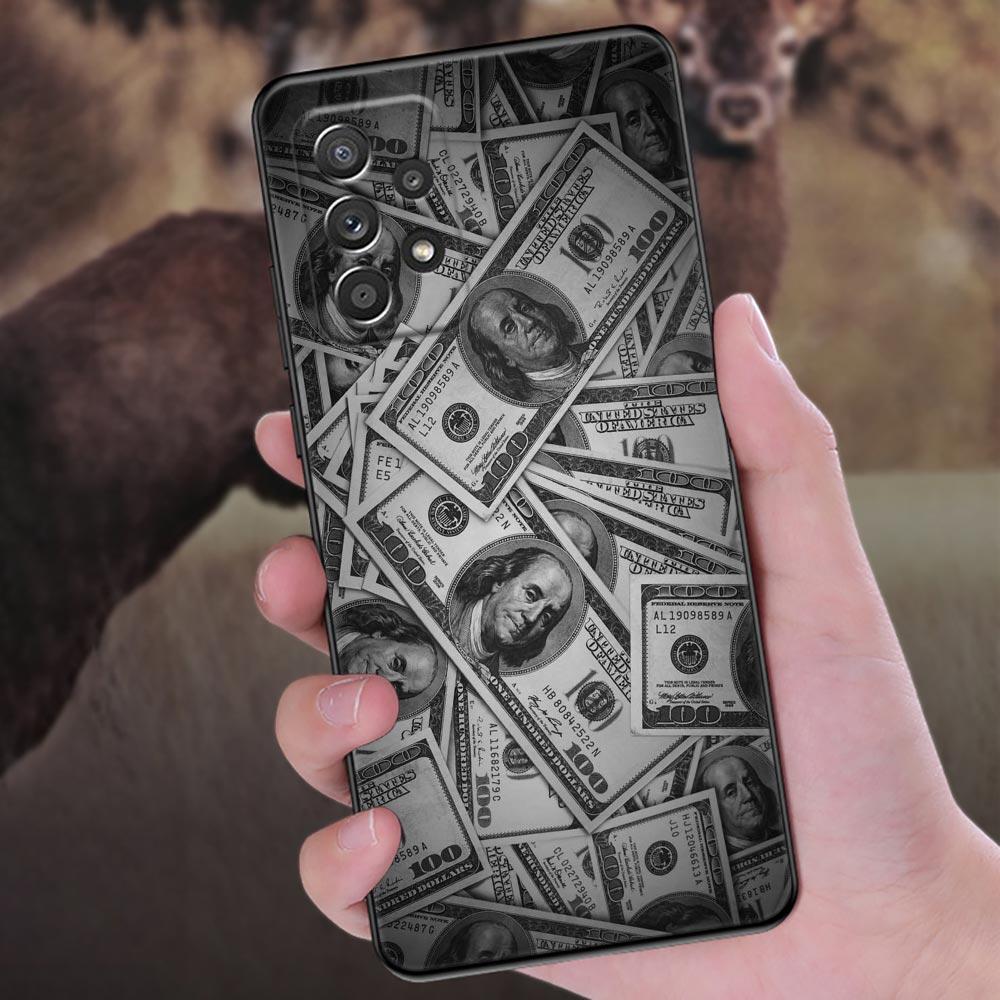 Cash Dollars Picture Printing Phone Case For Samsung Galaxy A57 A56 A37 A55 A36 5G A26 A54 A52 A35 A34 A25 A17 A16 A15 A07 Cover