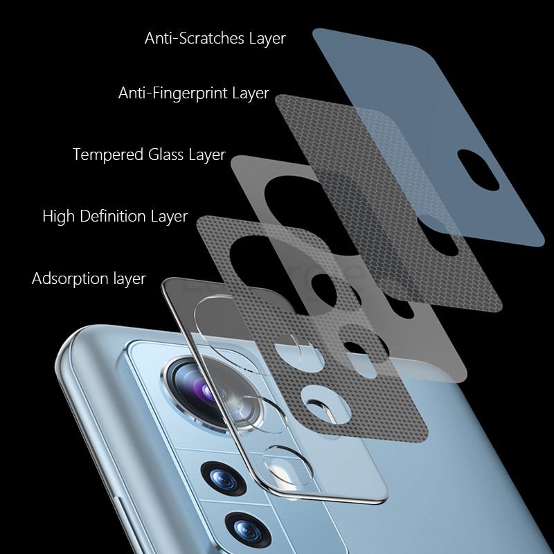 2 Pieces For Xiaomi 12 Lite Pro 13 12X 12T Pro 12TPro Camera Lens Protector Film Tempered Glass For Xiaomi 12S Pro Xiaomi12X