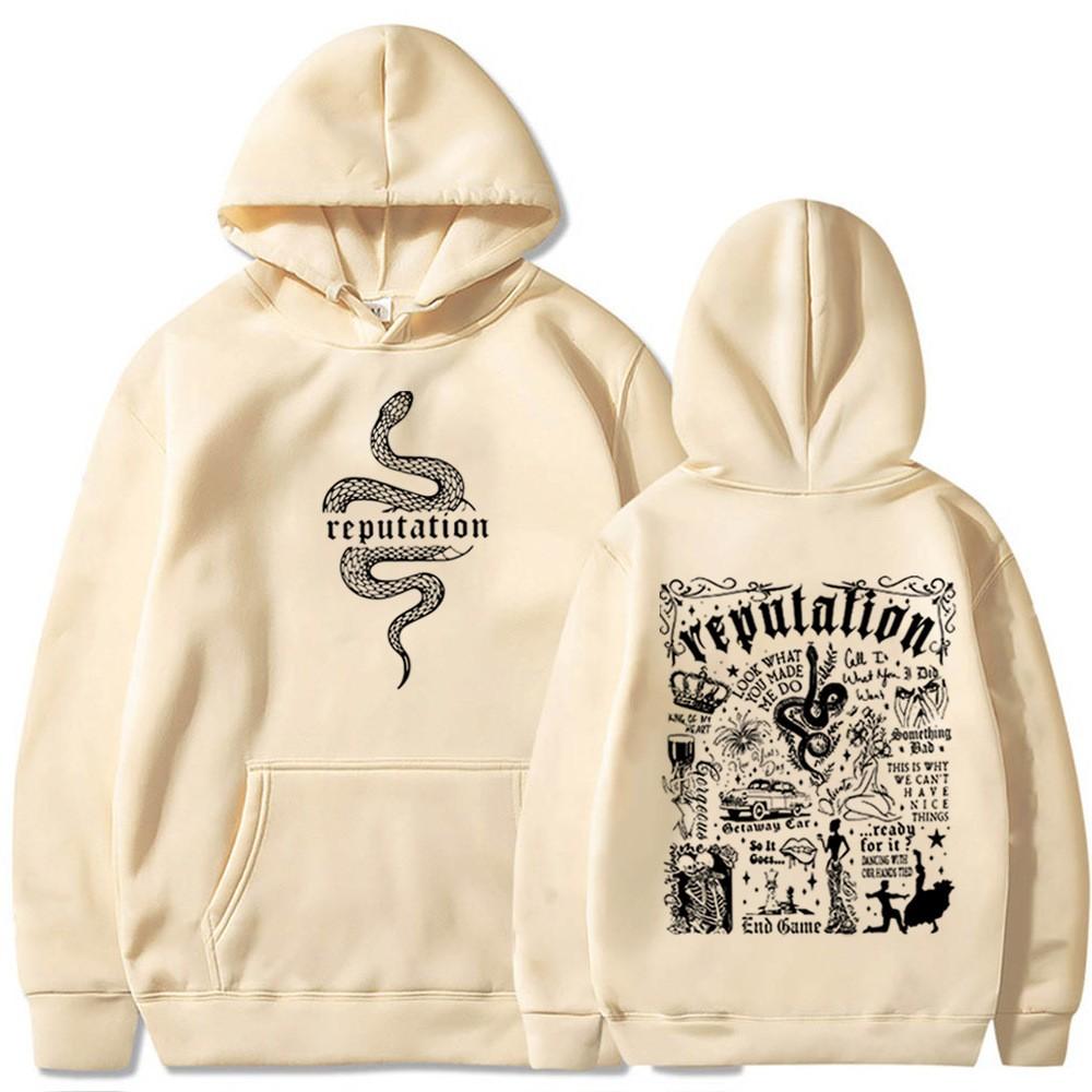 Cross Border European Code Taylor Reputation Hoodie Reputation Music Hoodie