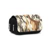 Cute Dachshund Print Double Layered Flip Pen Case for Boy/Girls Best Gifts 2D Cartoon School Supplies Pencil Case for Children