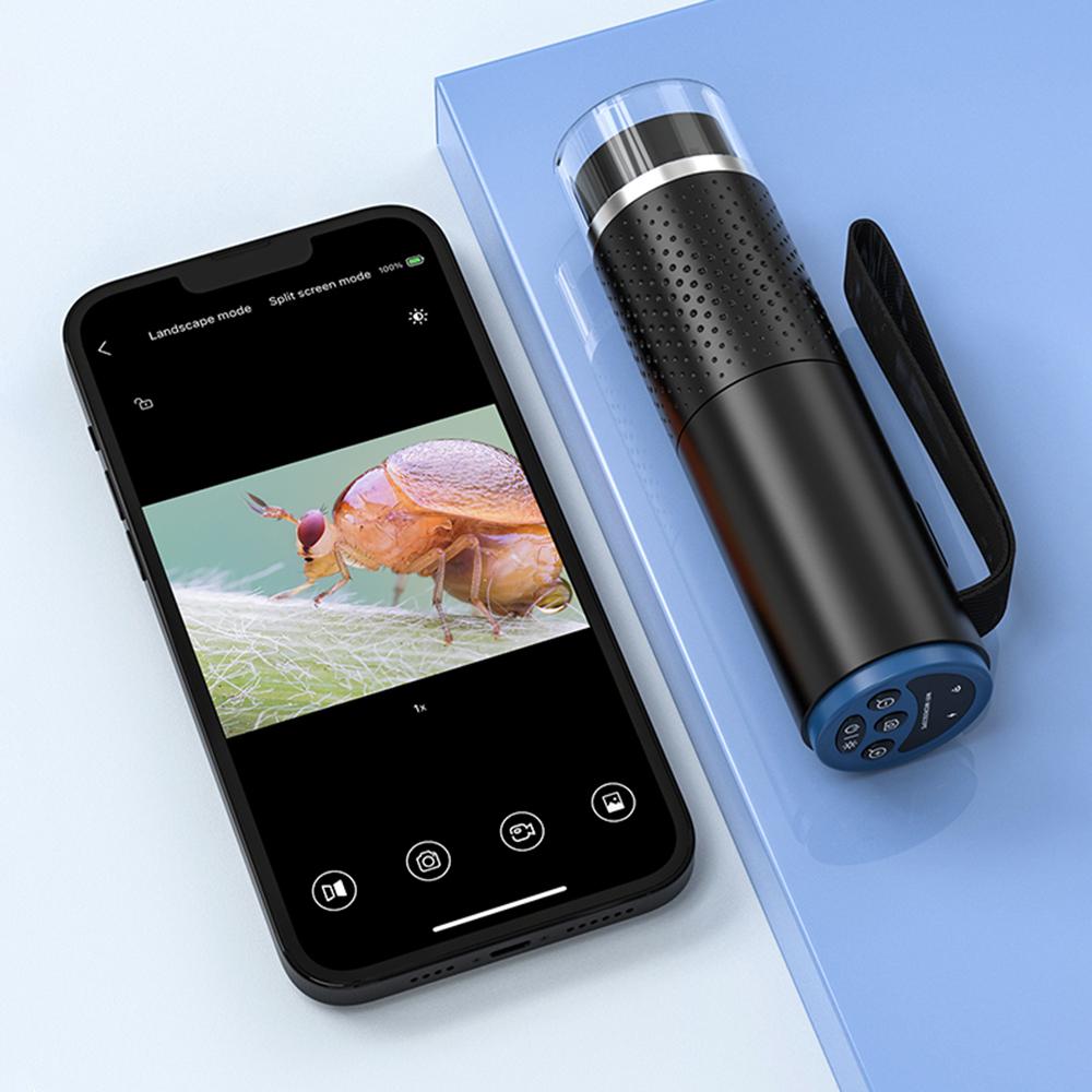 Wireless Digital Microscope High Clear 1080P WIFI 50x 1000x Microscope Magnification Mini Pocket Handheld Microscope