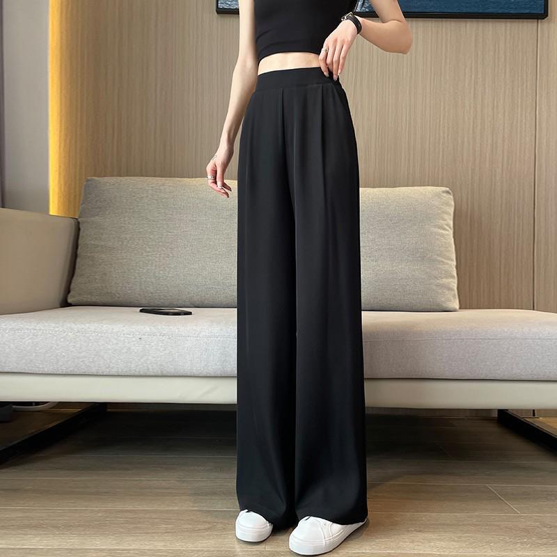 Women's High Waist Wide Leg Summer Trousers - 2025 Collection
