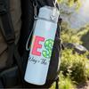 1PC Jesus Faith Three Words 750ml Color Plastic Sports Water Bottle Leakproof Flip Straw Lid Suitable for Sports Office Home Use