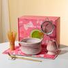Matcha Set Matcha Whisk Set, Ceramic Matcha Set 7 Pcs Matcha Kit for Matcha Lovers (Cherry Blossom Pattern) Matcha kit