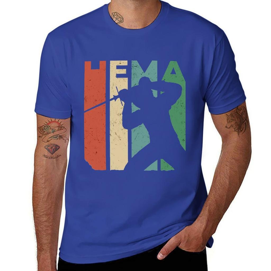 HEMA / Historisches Fechten Design T-Shirt Jungen Weiß Schnelltrocknend Jungen Tierdruck Schwarze T-Shirts für Männer