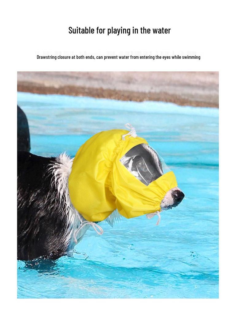 Waterproof Dog Bath & Swim Ear Protection Cap