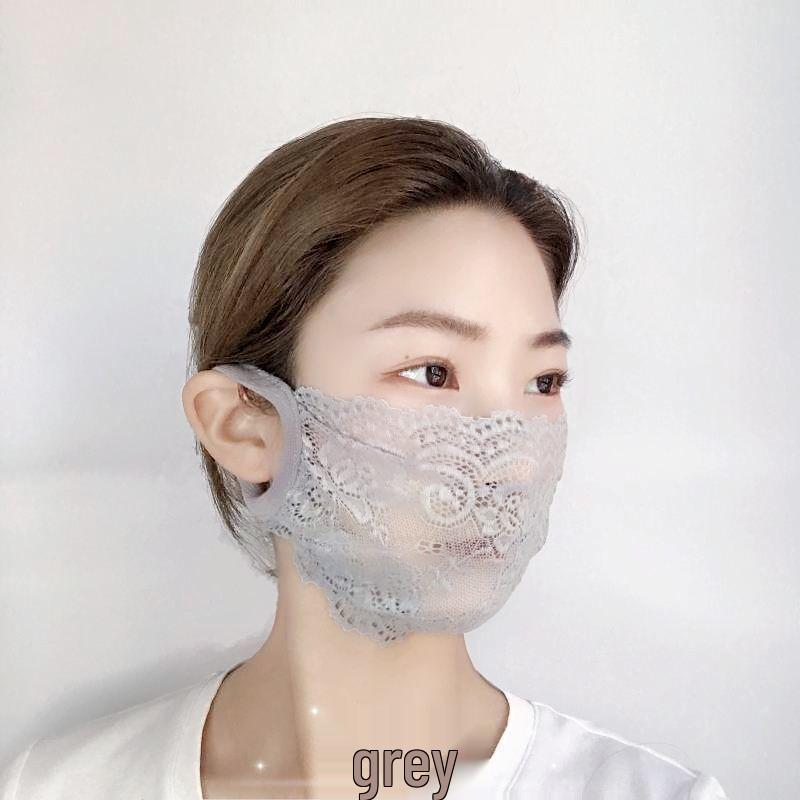 Women's Breathable Summer Mesh Sun Protection Face Mask