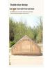 12 Sq Meter Inflatable Camping Tent - Portable Outdoor Cabin Style