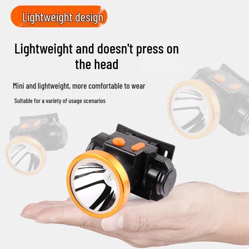 MengPao 466 LED Wiederaufladbare Outdoor-Stirnlampe