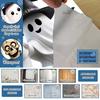 Funny Halloween Bathroom Decor Toilet Sticker, Ghost And Skeleton Print Decals, Waterproof PVC Easy Creepy Decorations Peel Stick Spooky Stickers, for