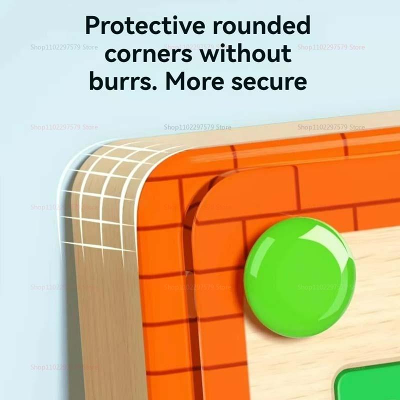 NEW Kid Magnetic Labyrinth Ball STEM Toy for Preschoolers Ages 3-4 Motor Skills Early Education Puzzle Interactive Learning Toys