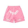 Mens Cotton Short Pants With Embroidered Loose Fit Casual Shorts Outdoor Wear