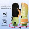Engraved Kevlar Waterproof Ski Gloves: Wear-Resistant and Finger-Friendly Sports Gloves