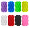 Honeycomb Ice Cube Tray Reusable Silicone Ice Cube Mold BPA Free Ice Maker with Removable Lid for Easy Release