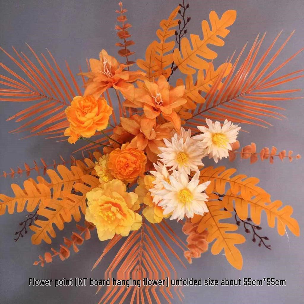 Großes Seidenblumen Hochzeitsgang & T-Bühnen Dekorationsset