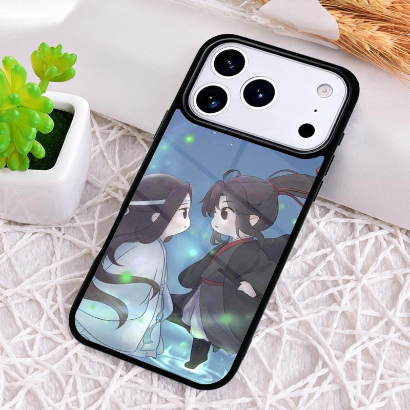 The Untamed Lan Zhan Wei Ying Shockproof Phone Case for iPhone 17 Air 16e 15 11 12 14 13 Pro Max Cover Coque
