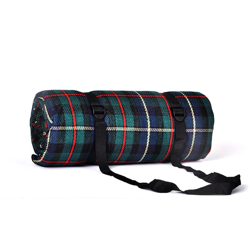 Portable Large Picnic Blanket Waterproof Sandproof Beach Mat, Sponge Outdoor Camping Mat, Large Lawn Mat for Park Beach Travel Hiking Family Gathering