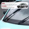1 Pair Front Windshield Wiper Side Cowl Extension Trim Cover For Honda Civic 2022 2023 2024 2025 73155-T20-A01 73165-T20-A01