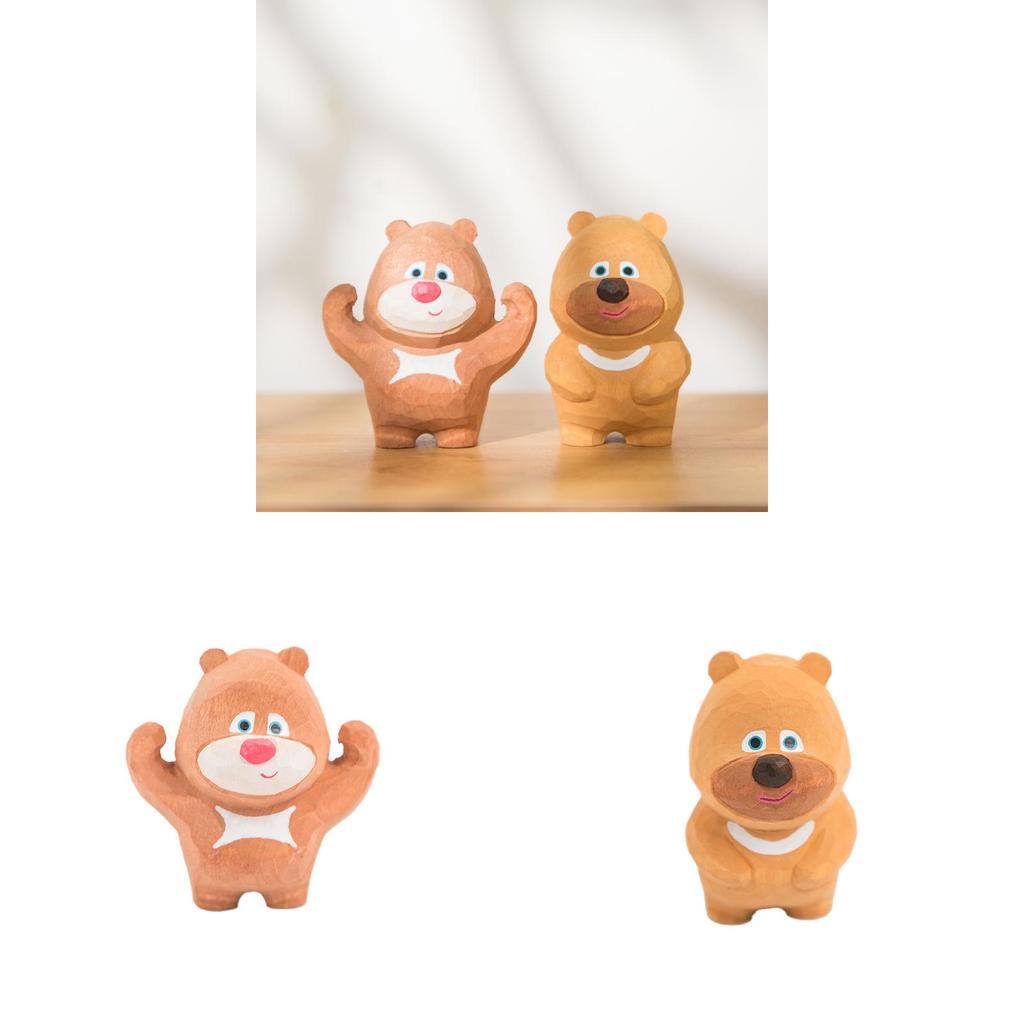 Boonie Bears Briar And Bramble Desk Decor Cute Cartoon Gift For Kids And Fans
