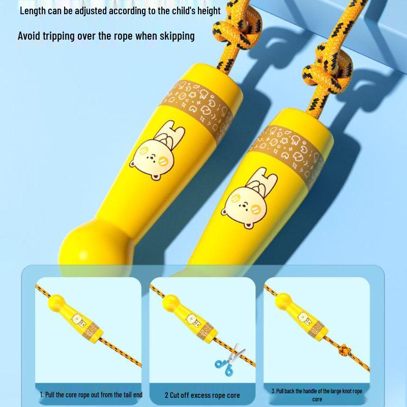 Kids Adjustable Anti-Tangle Bearing Jump Rope