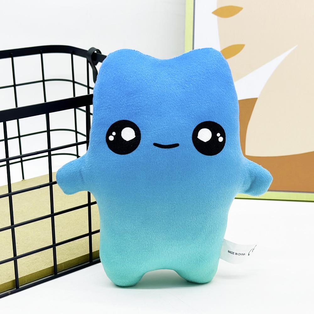 Sprites Plush Doll Toy 20Cm Cartoon Cute Soft Blue Gradient Big Eyes Plush Doll Toy Game Periphery For Kid Gift