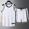 Completo Sportivo Casual da Uomo Estivo Sottile per Corsa Asciugatura Rapida Set Due Pezzi