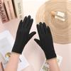 Warm gloves Three-line rabbit velvet men's and women's fashion cold-proof velvet outdoor cycling autumn and winter gloves