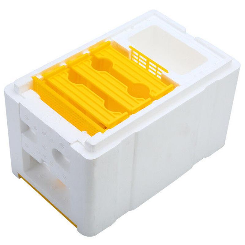Queen Bee Breeding Box Bee Rearing Mating Box Foam Beehive Pollination Box Beekeeping Tools Breeding Case Beekeeping Equipment L