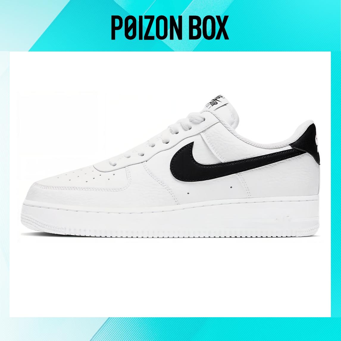 

кроссовки Nike Air Force 1 Low 07 White Black Pebbled Leather CT2302-100
