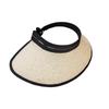 Women's Summer Wide Brim Straw Visor