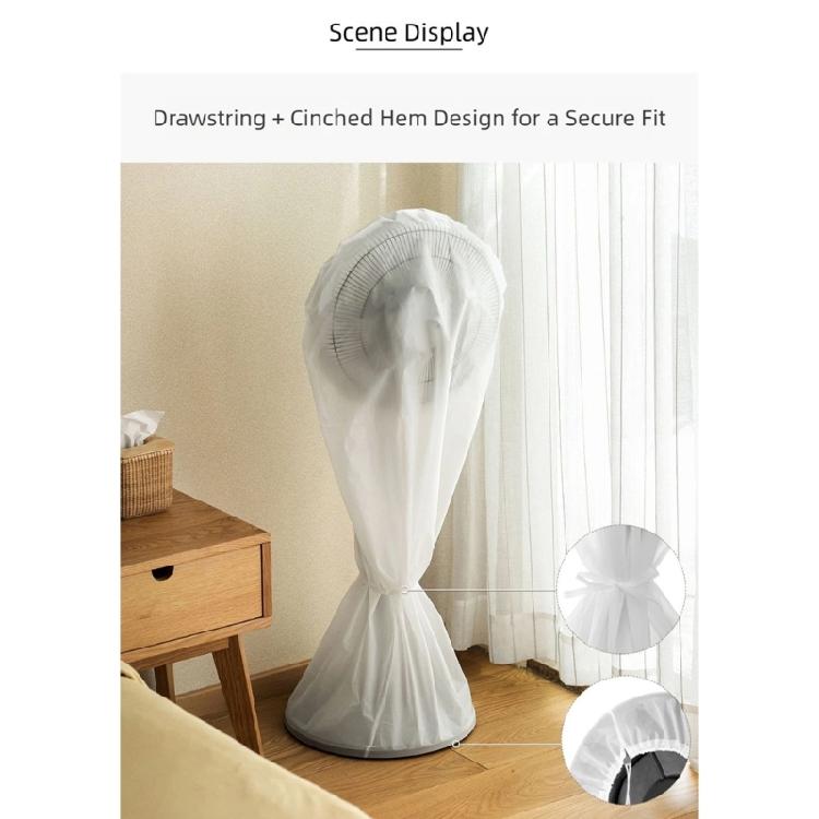 Dust Cover For Fan Breathable Mesh Universals Fit Protects Against Dust Dirt Hair Foldable For Easy Storage Solution