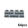 DIY Building Blocks Wall Figures Thicks Bricks 1+2 1x2 1x3 1x4  L Dots Educational Creative Toys 98283 15533 6020 For Children