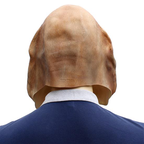 Halloweenowa Osłona Twarzy Przyjazna dla Skóry Odporna na Zużycie Emulsja Głowa Psa Zwierzęca Osłona Twarzy do Domu