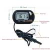 Digital LCD Aquarium Thermometer Waterproof Fish Tank Temperature Sensor with Probe Suction Cup ST-3