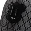 Men Baseball Cap R Label Grid 5 Panel Style Trucker Hat Hip Hop Mesh Caps Fashion Women Visor Casual Caps Summer For Unisex