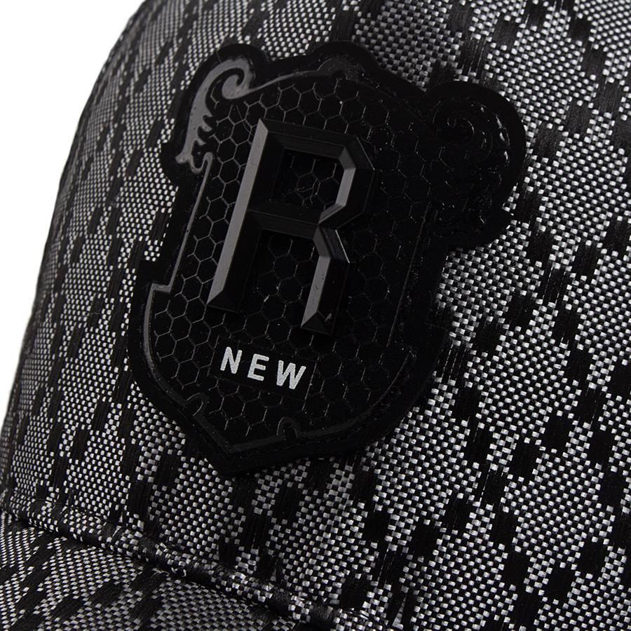 Men Baseball Cap R Label Grid 5 Panel Style Trucker Hat Hip Hop Mesh Caps Fashion Women Visor Casual Caps Summer For Unisex