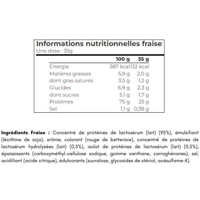 Whey concentrée dymatize - elite 100% whey - strawberry blast 942g