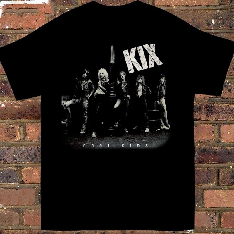 KIX Cool Kids Band Retro Rock Graphic T-shirt XXXXL