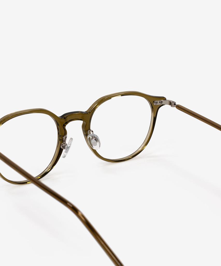 Weeoweeo Melo 02 Khaki Blue Light Blocking Glasses