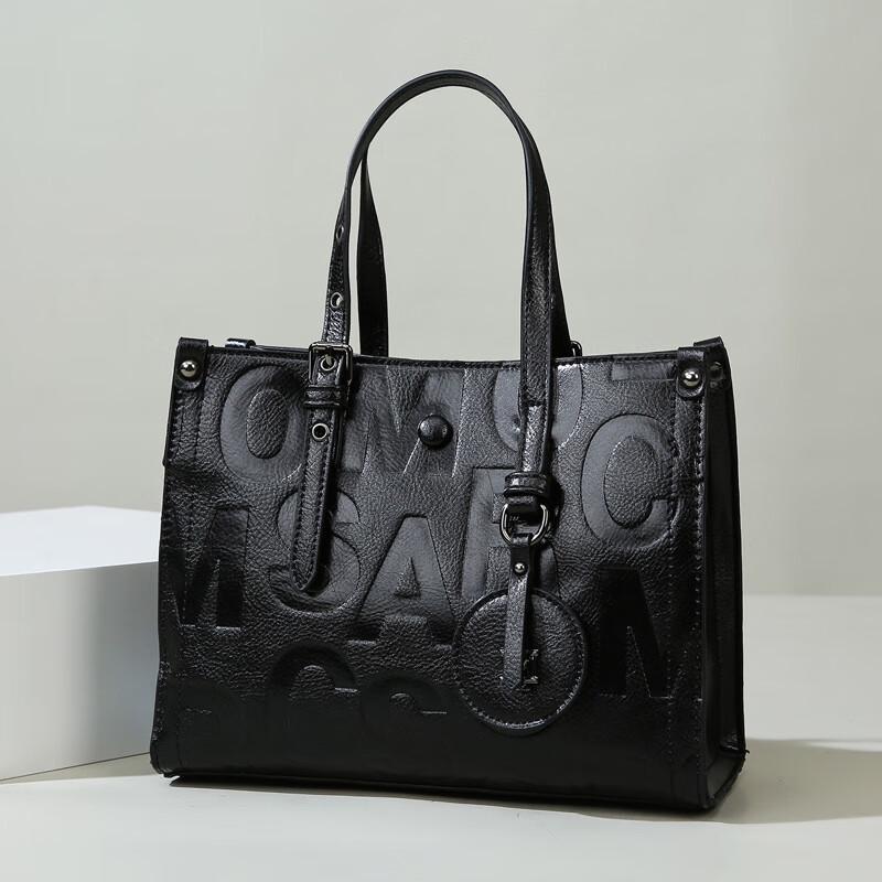 LEMON KOKO Women s Letter Tote Shoulder Bag