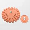 Professional 4Inch Decal Adhesive Removal Eraser Wheel Efficient Polishing Function For Metal Plastic Glass Surfaces