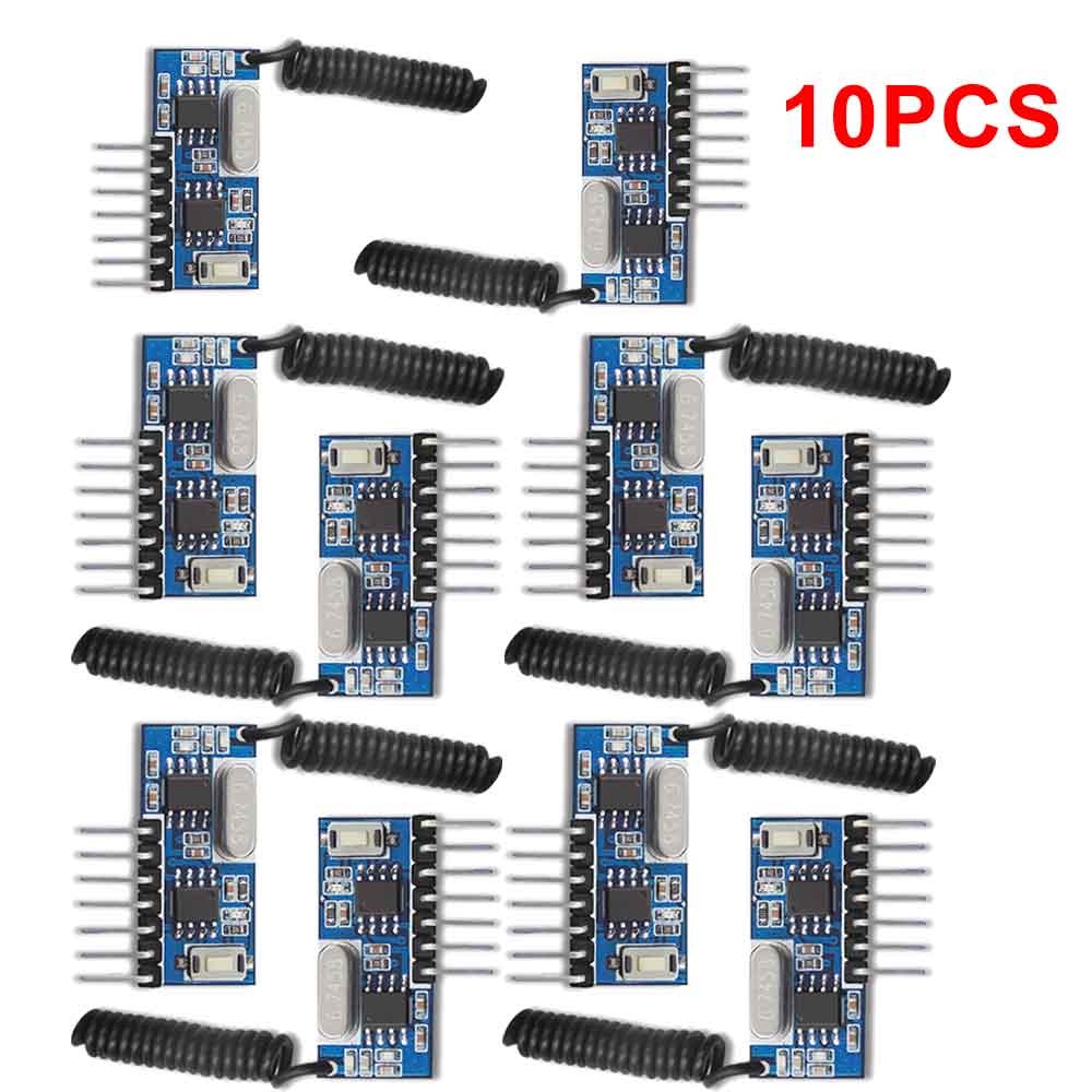 1PC 2/5/10PCS Wireless 433Mhz RF Module Receiver Remote Control Receiver Module For Remote Control