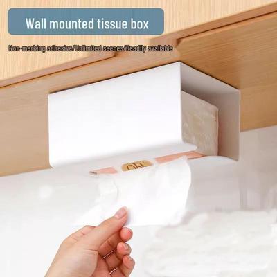 Kreative Wandmontierte Spurlos-Taschentuchbox mit Kostenlosem Versand