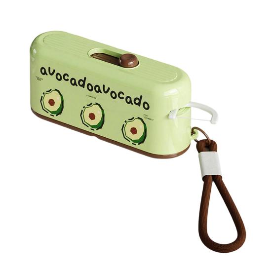 Automatic Pop-Up Dental Floss Floss Pick Dispenser Refillable Holder