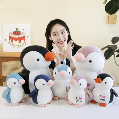 Popular Love Penguin Plush Toy Cute Super Soft Down Cotton Penguin Doll Aquarium Gift